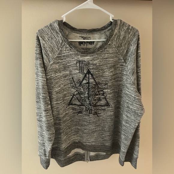Wizarding World Of Harry Potter Sweaters - Harry Potter  The Three Brothers Deathly Hallows Sweater (NWOT) Size XL